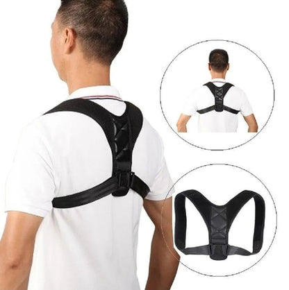 Adjustable Posture Corrector Belt, Shoulder & Back Support Brace for Men and Women