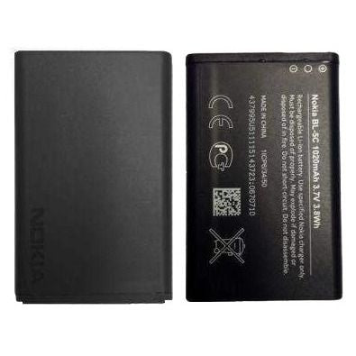 Genuine BL-5C 1020MAh Battery for Nokia 105, 6600, 2610, 2600, 2300, 6230, N70, N72