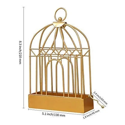 Home Delivered Mosquito Coil Holder Incense Burner with Retro Birdcage Design.