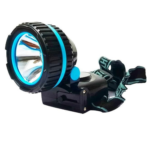 Head Torch AIKO Super Head Mounted LED Rechargeable Lamp Light as-713 - Torch Light