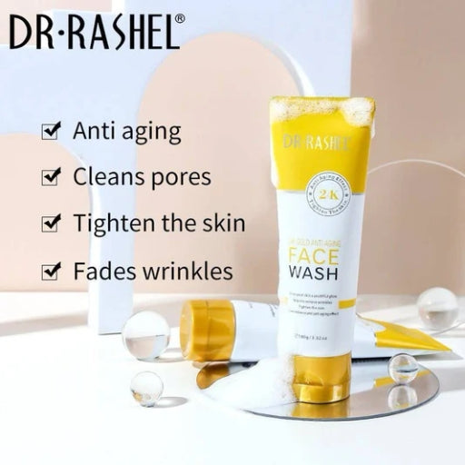 Dr Rashel Product New 24K Gold Anti-Aging Face Wash 100G