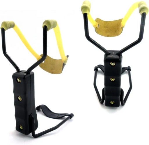 Folding Slingshot with Wrist Support Strong Thick Rubber Band