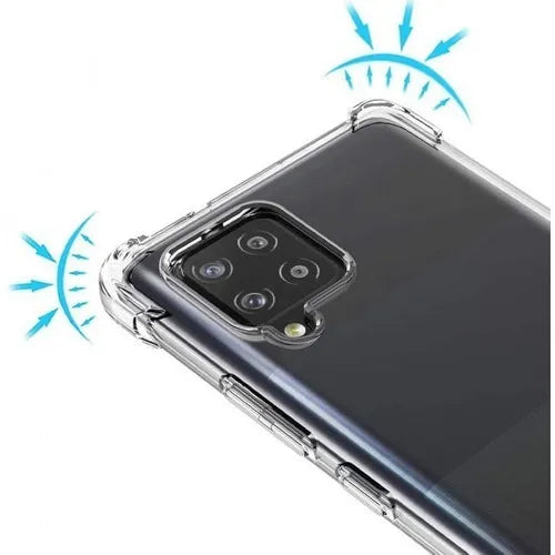 Shockproof Bumper UltraClear Slim AntiSlip Grip Soft Flexible Back Cover for Samsung Galaxy A12/M12