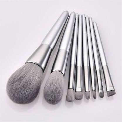 9 Makeup Brush with Purse