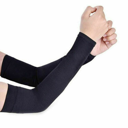 UV Protection Arm Sleeves, Sports Compression Cooling Sleeves, Tattoo Cover – 2PCS