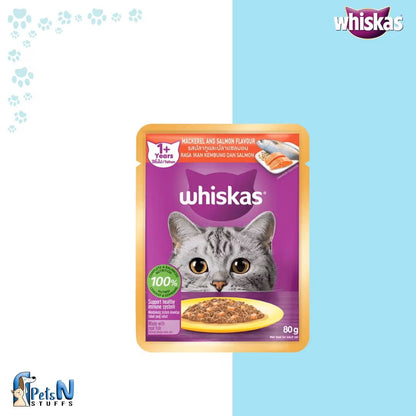 Whiskas Adult Cat Wet Food 80G