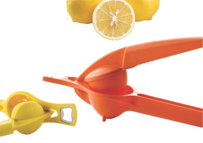 Silicon Lemon Crusher, Opener + Squeezer