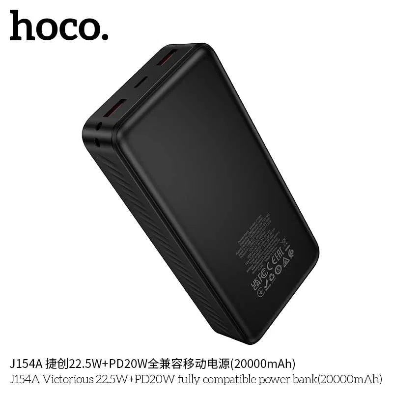 Hoco J154A Victorious (22.5W+PD20W) Power Bank (20000mAh)