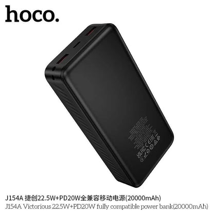 Hoco J154A Victorious (22.5W+PD20W) Power Bank (20000mAh)