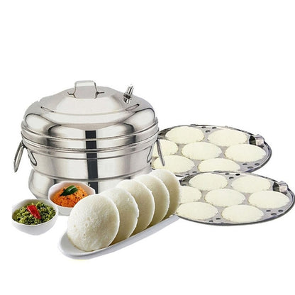 Pooja Stainless Steel Idly Panai Maker Small/ Medium /Large Steamer