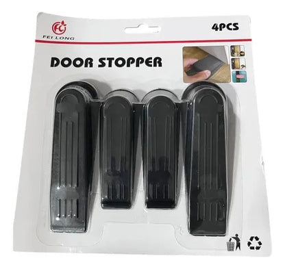 Door Stopper 4 Pcs 2 Size Plastic