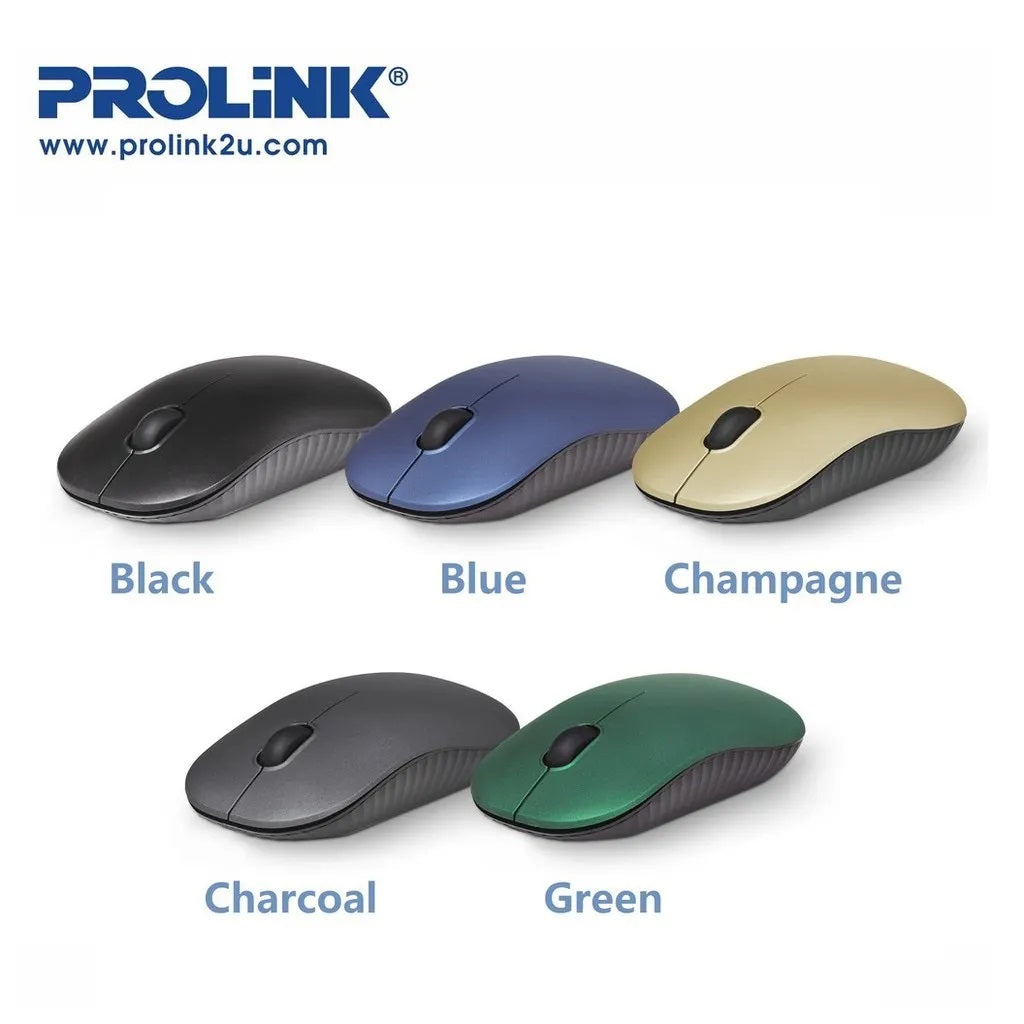 PROLiNK Wireless Optical Mouse PMW5009/1200DPI/Power Saving/For Laptop & Computer