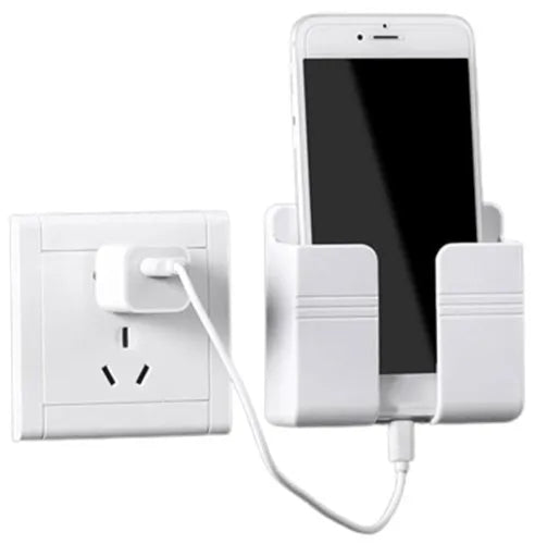 Wall-Mounted Phone Charging Holder & Organizer