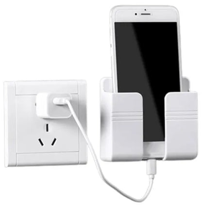 Wall-Mounted Phone Charging Holder & Organizer