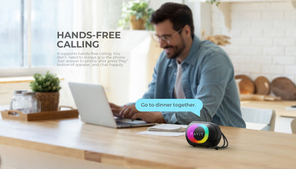HAVIT® SK885BT Colorful RGB Light Wireless Waterproof Speaker