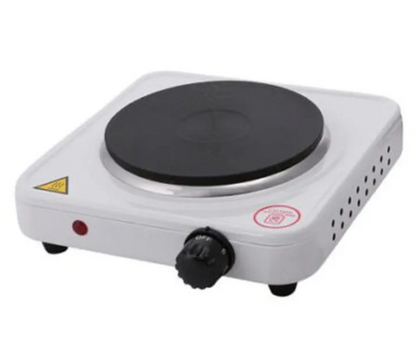 Single Burner Hot Plate - 1000W - White