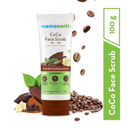 CoCo Face Wash with Coffee & Cocoa Mamaearh