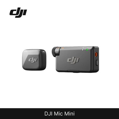 DJI Mic Mini (1 TX + 1 RX) Compact and Powerful Microphone for Capturing High-quality Sound