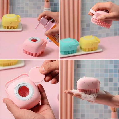 Silicone Exfoliating Bath & Shower Brush SMT
