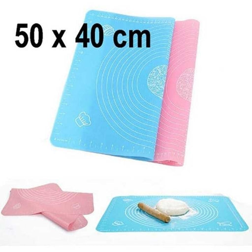 Non-Stick Silicone Baking Large Pastry Mat Non-Slip Silicone Fondant Mat Dough Rolling Mat with Meas
