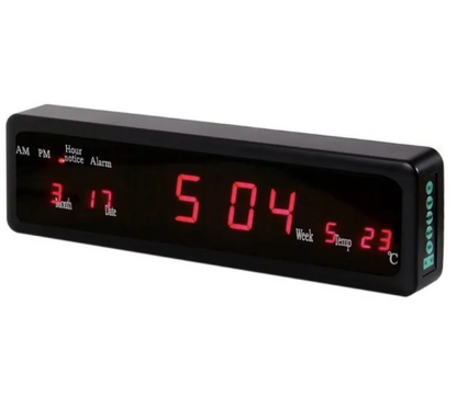 CAIXING LED DIGITAL CLOCK CX-808 Wall Clock
