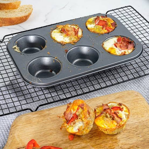 Non-Stick Muffin Cup Cake Tray ( 6 Cups )