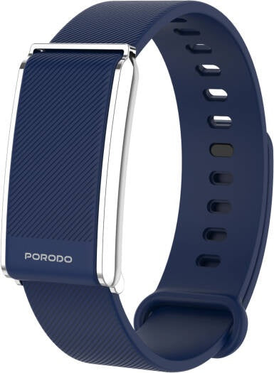 Porodo Trackfit Smart Fitness Band, Bluetooth 5.4 Fitness Tracker, IP68 Water Resistant Smart Band, 120 Plus Sports Modes, Heart Rate Sleep Monitor, 30 Day Battery Life,