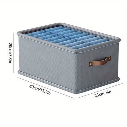 Foldable Oxford Cloth Storage Box, Household Clothing Organizer, Drawer-Style Storage Box