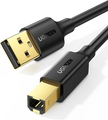 UGreen USB Type B Printer Cable High Quality (male) - USB 2.0 (male) 480 Mbps 1M / 3M / 5M
