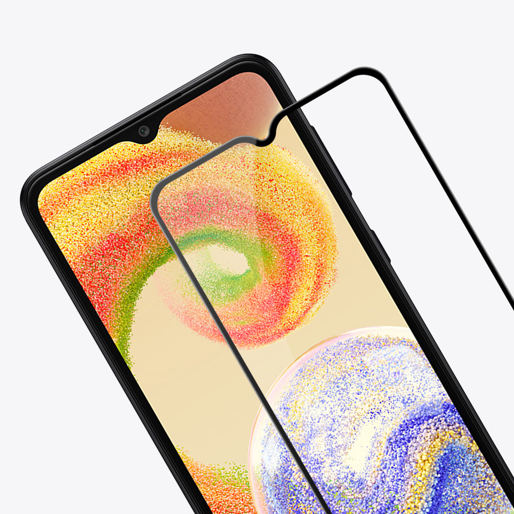 Samsung Galaxy a04 A04E 9H Full Glue Edge to Edge Full Cover Tempered Glass Screen Protector