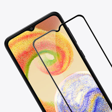 Samsung Galaxy a04 A04E 9H Full Glue Edge to Edge Full Cover Tempered Glass Screen Protector