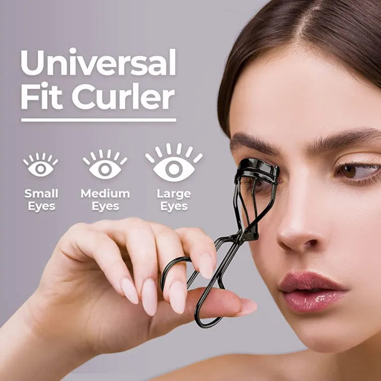 Women's Eyelash Clip Fitted Eye Shape Plastic Handle Beauty Lash Lift Tool Eyelash Curler Cosmetic Makeup Tools Clip Lash Curler Lash Lift Tool Beauty Eyelashes Multicolor Makeup Tool