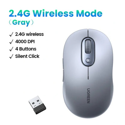 UGREEN Silent Click 2.4G Wireless Mouse - 35900