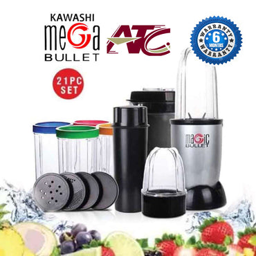 Kawashi Super Quality Magic Bullet Blender 21 Pcs