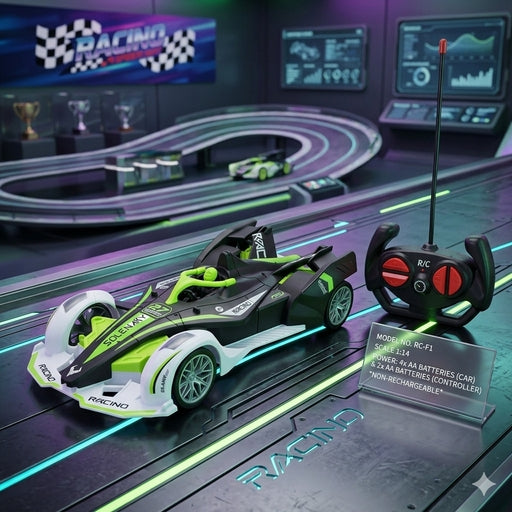 RC Racing 1:20 Scale Neon Strike High-Speed RC Formula Racer Kids Toy
