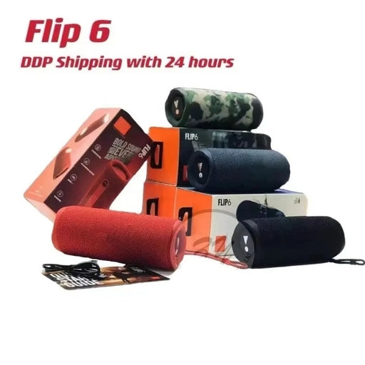 FLIP 6 PRO Wireless Bluetooth Portable Outdoor Speakers Stereo Music Surround Support FM TF Card