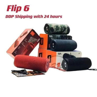 FLIP 6 PRO Wireless Bluetooth Portable Outdoor Speakers Stereo Music Surround Support FM TF Card