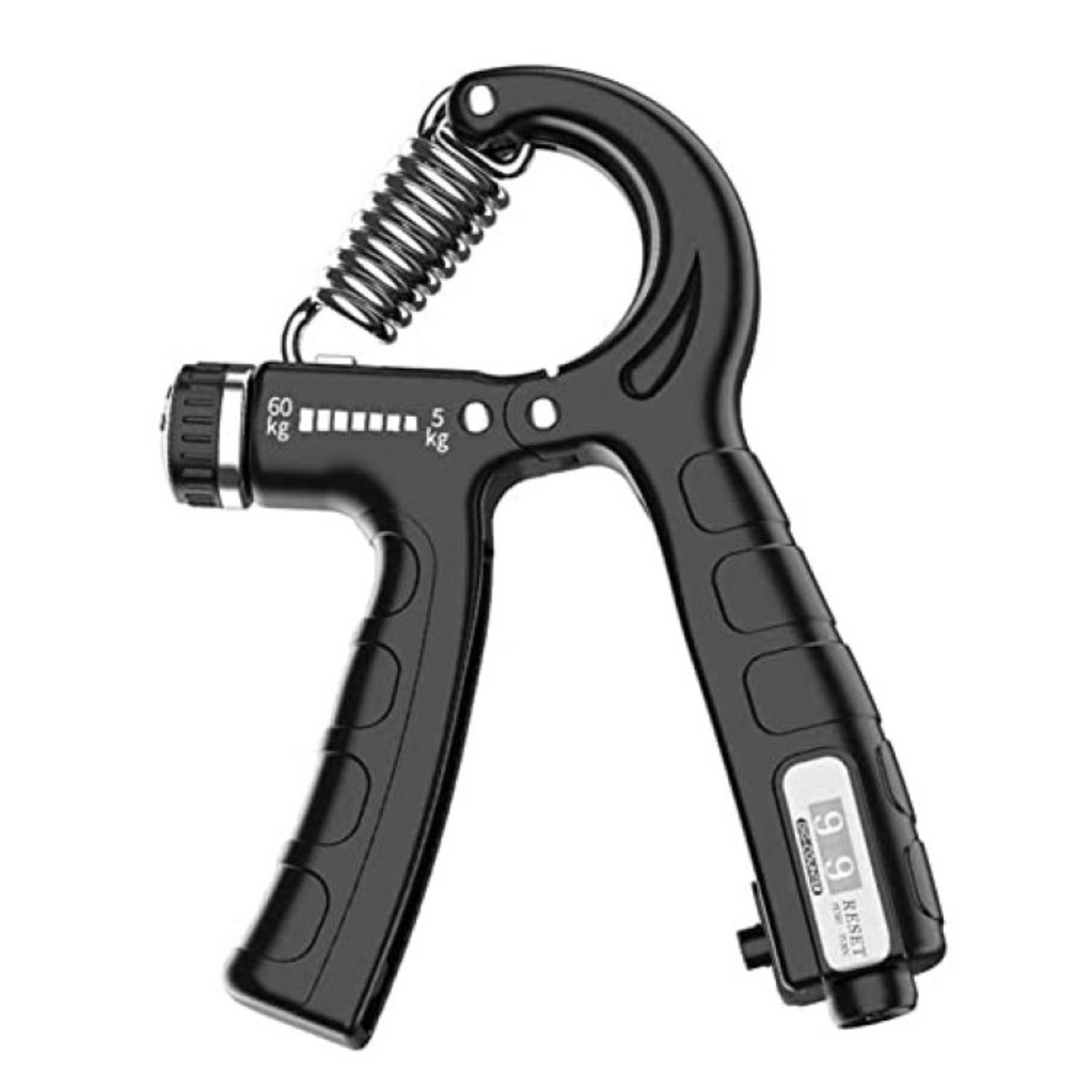 Countable Heavy Hand Gripper: 5-60Kg Adjustable Spring Fitness Expander for Arm & Finger