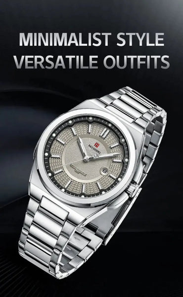 BAISHENG New Watches Original Brand for Men Casual Sport Man Stainless Steel Wristwatch Waterproof