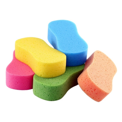 Car Wash Sponge Block Car Motorcycle Cleaning Supplies Large Size Sponge Brush Dusting Random Color