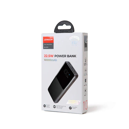Joy-room JR-QP191 10000mah 22.5W fast charging Power Bank with LCD display
