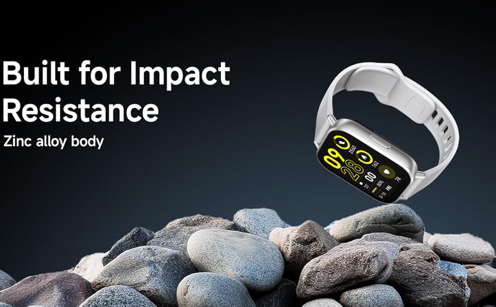 Redmi Watch 5 Active BT Calling with 3 mic ENC|2" HD Screen|HyperOS connectivity|Metal body|18 days of Battery Life|200+ Watch Faces|IPX8 rating|140+ Sports Modes|Heart Rate,Period Cycle Monitor
