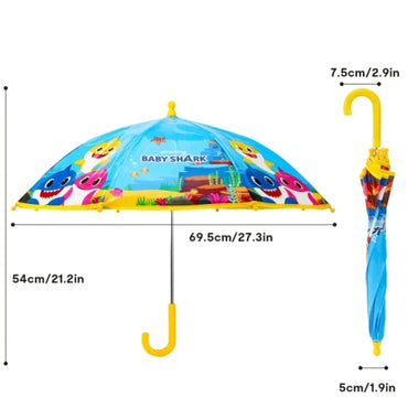 Kids Umbrella Foldable Baby Shark