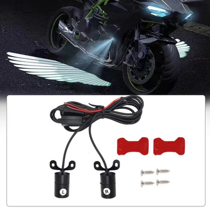 Bike Angel Wing Light Fog Lamp Motorbike LED (Universal for Bike, Pack Of 2)