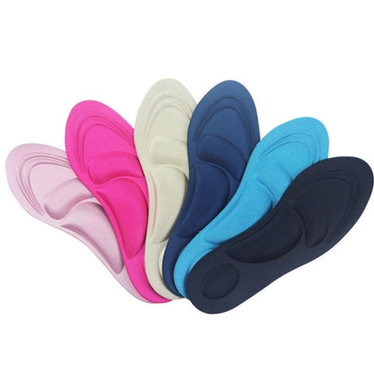 4D Women Men Orthopedic Insoles for Shoes Flat Feet Arch Support Massage Sports Pad