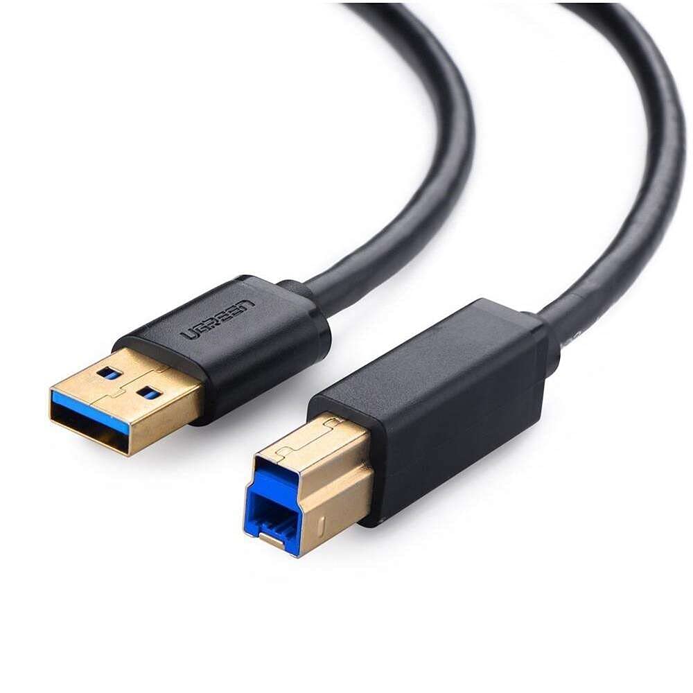 Ugreen US210 10372 Printer Cable with USB-A / USB-B Connectors, 5 Gbps Speed, 2M