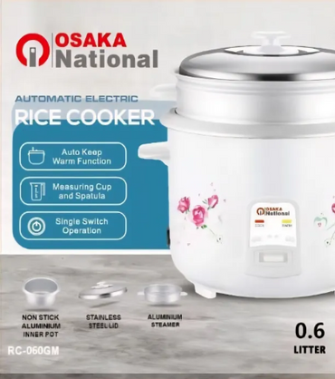Electric Rice Cooker 0.6 Liters Small