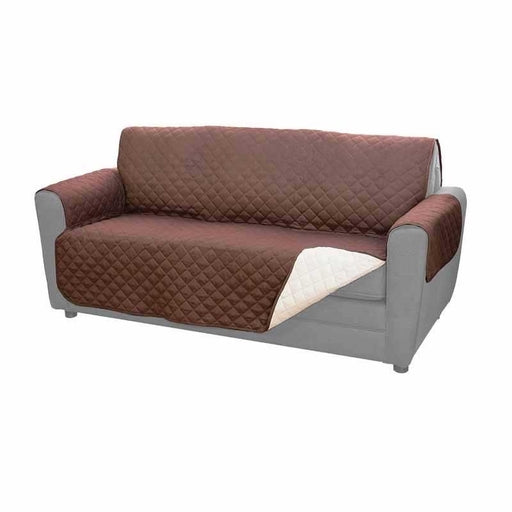 Triple Seat Sofa Cover, Washable and Reversible Coach Coat Protector, Soft Fabric Furniture Cover
