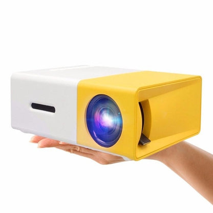 YG 300 LED Mini Projector Home Cinema (No Warranty)