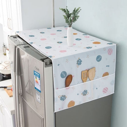 Dust Proof Storage Refrigerator Cover / Waterproof Fridge Storage Cover - Random Design